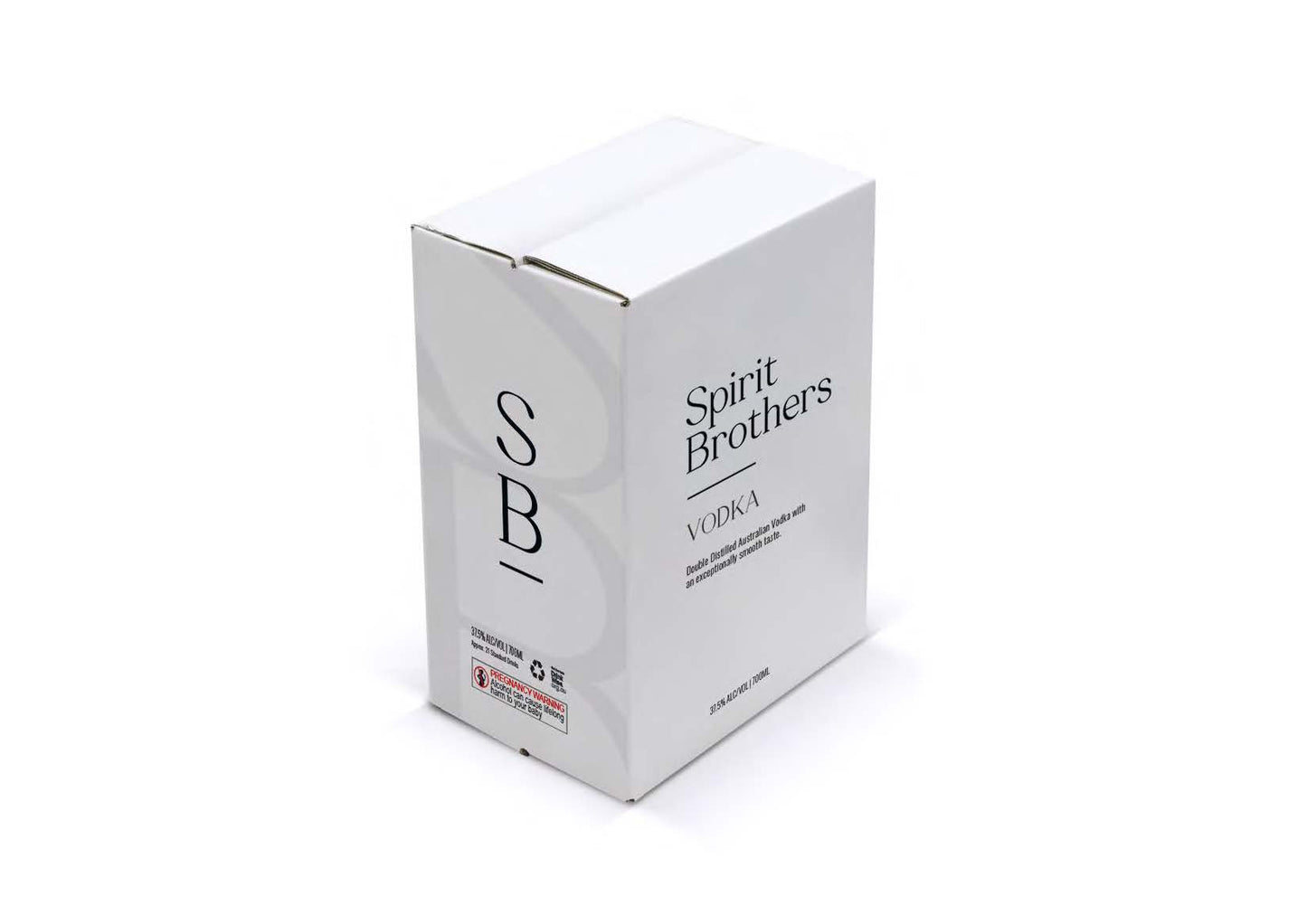Spirit Brothers Vodka - case of 6