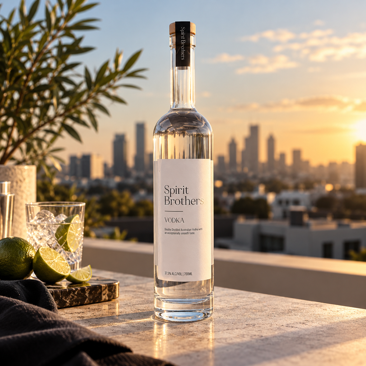 Spirit Brothers Vodka - 700ml bottle