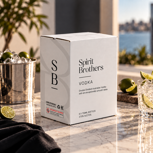 Spirit Brothers Vodka - case of 6
